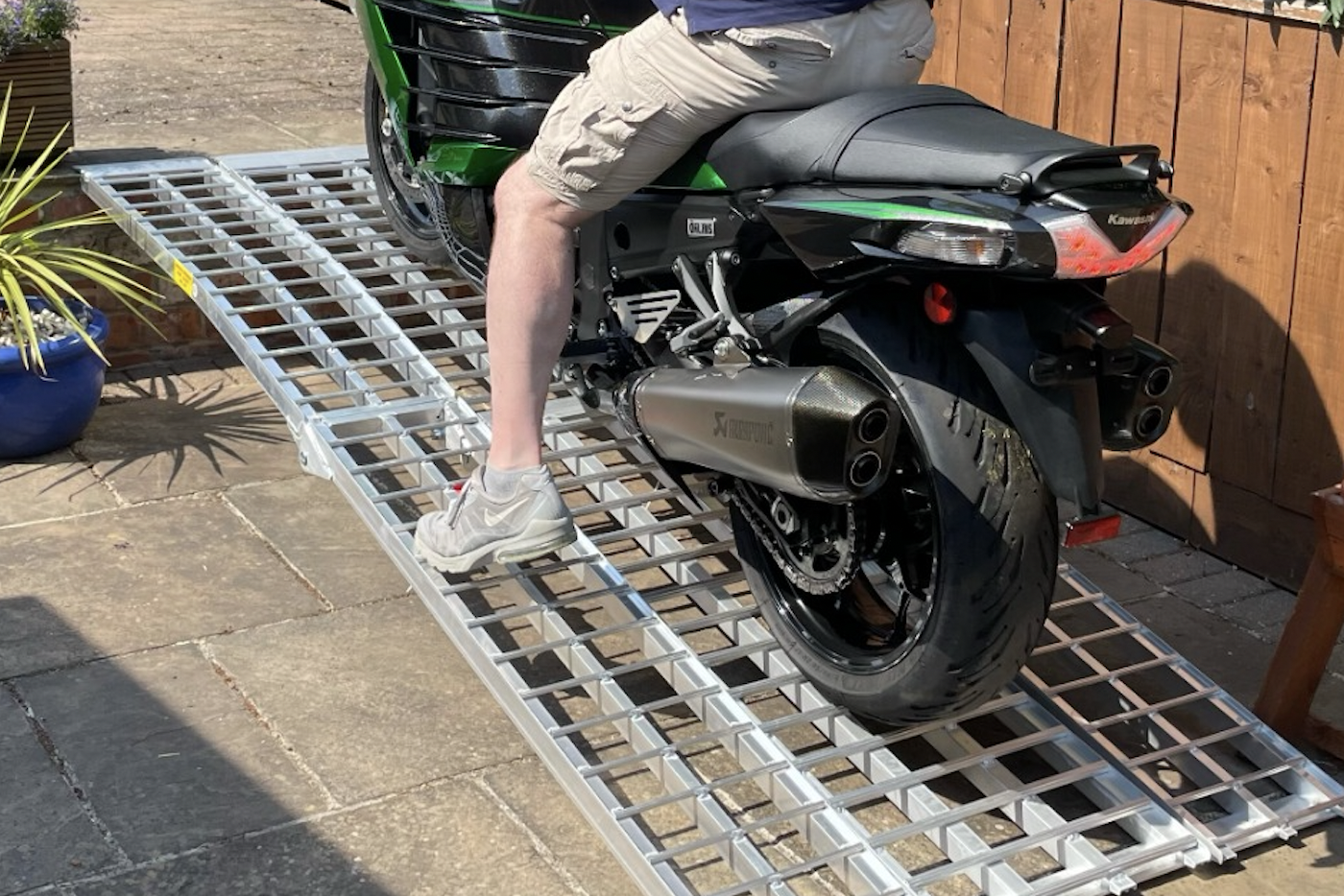 Folding Motorcycle Ramps