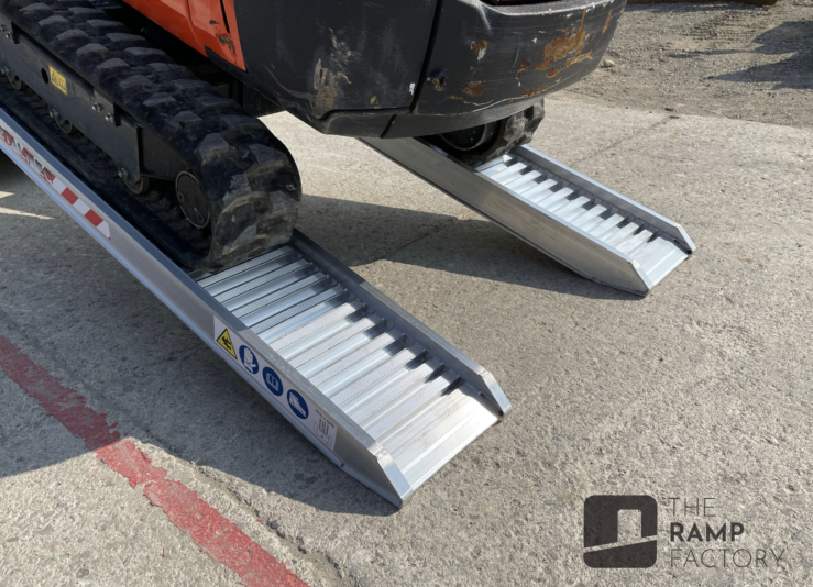 Aluminium Loading Ramps - 3.5m Long