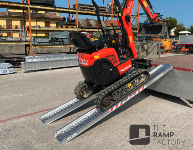 Aluminium Loading Ramps - 4m Long