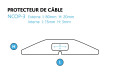 1 channel protector channel size  