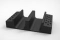 modular hose protector 100mm channels on a white background