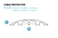 cable cover dimensions