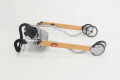 Folded rollator