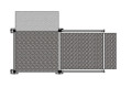 Overview of a 1m modular kit with Balustrade handrails