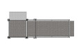 2.5m modular wheelchair ramp 