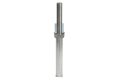 silver bollard