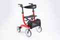 Drive rollator with seat and bag 