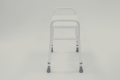 side view of shower stool