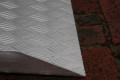 base of aluminium threshold ramp