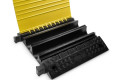 Adam Hall Defender ULTRA L Heavy Duty 2 Cable Protector with hinged lid 