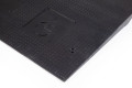 Corner of DDA cable protector ramp 