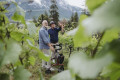 Outdoor rollator in the countryside 
