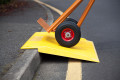Sack truck going up kerbhopper 