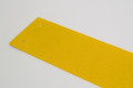 Yellow cleat with pre-drilled fixing points 