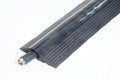 Cable inside rubber cable protector snap open design 