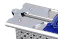 Folded hinge on premium telescopic channel ramps 