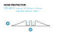 Hose Protector (850mm long x 300mm wide x 85mm high)