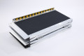 Folded wheelchair ramp 