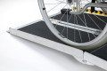 Portable aluminium wheelchair ramp