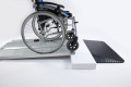 Manual wheelchair overcoming steps with wheelchairs 