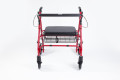 Red rollator 