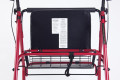 Rollator lift up seat 