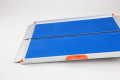 Length-fold Wheelchair Ramp with Blue Grip Surface (2ft long 810mm wide)