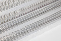 close up of surface of aluminium loading ramps