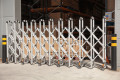 Aluminium barrier on wheels 