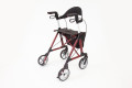 Rear view of the rollator walker