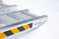 Foot of the loading ramps 
