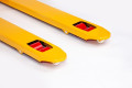 Tandem rollers on the pallet truck 