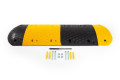 Speed bump kit including end caps and fixings 