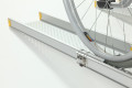 Securing clip on combi telescopic channel ramps 