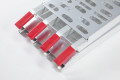 Folding loading ramps rest on to vehicle 