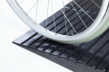 Close up of the rubber threshold ramp 