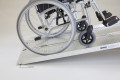 6ft Folding Economy Wheelchair Ramp Flat Hinge