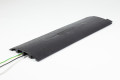 30mm High Black Cable Cover 2 Channel (2x25mm x 25mm channel, 5t capacity)