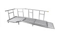 Aluminium Modular Ramp Kit with Platform and Handrails - 1300mm x 1500mm ramp section
