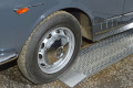 Car loading ramps angled end