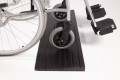 3.2cm rubber ramp with wheelchair going up 
