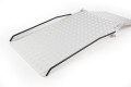Wheelchair ramp and connecting plate 