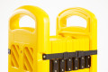 Plastic Expandable Barrier on Wheels (Expands from to 3.85m)