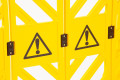 Plastic Expandable Barrier on Wheels (Expands from to 3.85m)