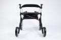 Rollator with seat and backrest 