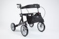 Rollator with seat and bag 