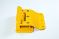 Flow plate with chequered surface 