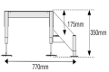 Adjustable 2 step kit measurements