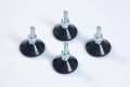 Adjustable safety step feet 