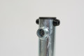 Steel bollard with lock 